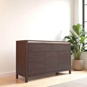 Bahiut vajillero Moderno madera led Grand - SILVINA C (4)