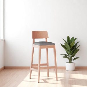 Banqueta alta desayunador madera Mou - SILVINA C (1)