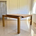 Mesa cuadrada extensible comedor madera Classic