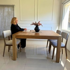 Mesa cuadrada extensible comedor madera Natal - SILVINA C (5)