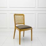 Silla comedor esterilla madera Lulú