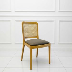 Silla comedor esterilla madera Lulú - SILVINA C 11