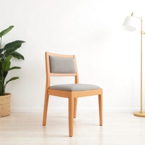 Silla comedor madera tapizada Nórdica Mou - SILVINA C (1)