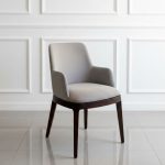 Sillón cabecera apoyabrazos madera Moderna Emily