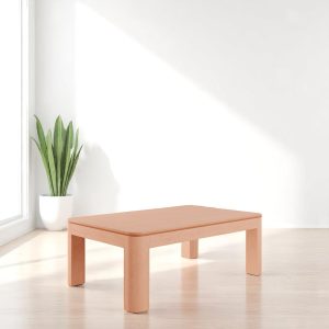 Mesa centro ratona living madera Nacar - SILVINA C (2)