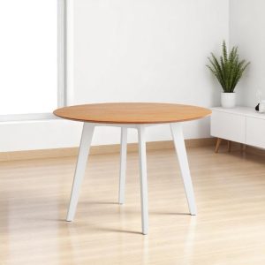 Mesa redonda comedor madera Grandis Maca - SILVINA C 48