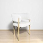 Silla comedor Moderno diseño tapizado Marly