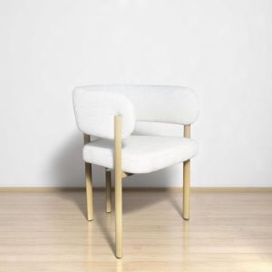 Silla comedor Moderno diseño tapizado Marly - SILVINA C (5)