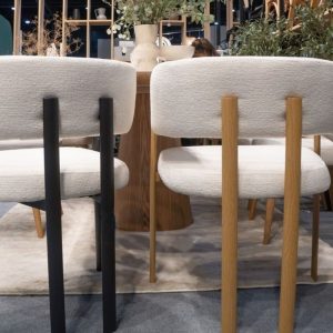 Silla comedor diseño Moderno apoyabrazos Marly Black - SILVINA C (6)