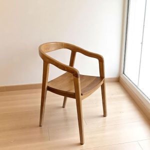 Silla madera comedor Nórdica curvo Bali - SILVINA C (6)