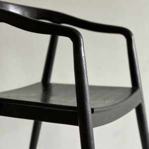 Silla madera comedor curvo Bali Black - SILVINA C (6)