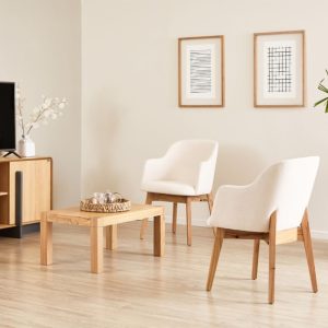 Sillón cabecera apoyabrazos madera tapizado Sami - SILVINA C (4)