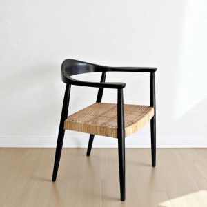 Silla puntera apoyabrazos esterilla teka Keny - SILVINA C (2)