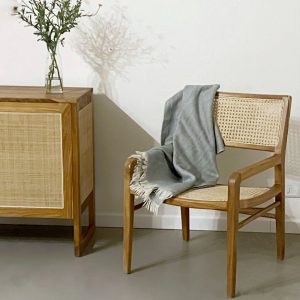 Sillón individual Nórdico esterilla Teka Molly - SILVINA C (3)