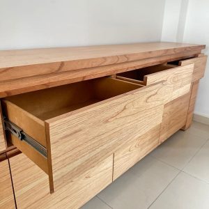 Vajillero bahiut madera Nórdico Paraíso Dreamin - SILVINA C (1)