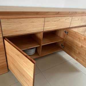 Vajillero bahiut madera Nórdico Paraíso Dreamin - SILVINA C (4)