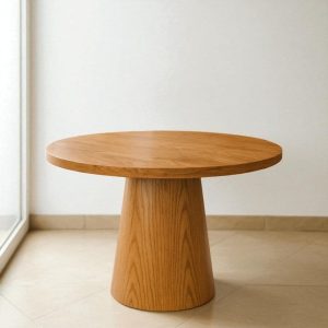 Mesa redonda comedor madera Paraíso Genesis - SILVINA C 78