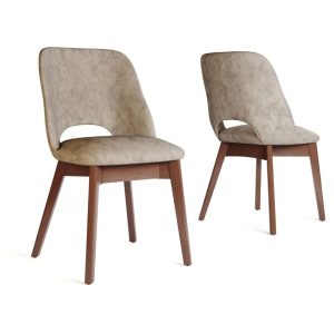 Silla comedor Nórdica tapizada Duna - SILVINA C 10