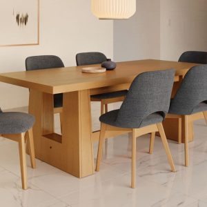 Silla comedor Nórdica tapizada Duna - SILVINA C 12