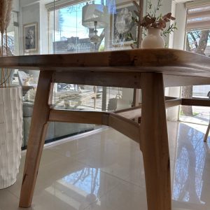 Mesa comedor madera Zoita maciza Rústica Amelí - SILVINA C 1 (1)