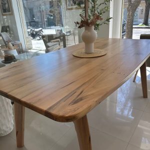 Mesa comedor madera Zoita maciza Rústica Amelí - SILVINA C 43 (1)