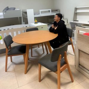 Silla Nórdica comedor madera Grandis Roxy - SILVINA C 122