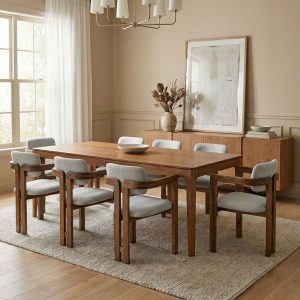 Bahiut vajillero Moderno madera puertas Amalfi - SILVINA C111