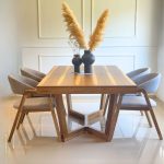 Mesa madera comedor diseño Moderna Roma