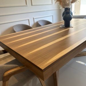 Mesa madera comedor diseño Moderna Roma - SILVINA C (7)