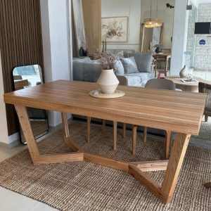Mesa madera comedor diseño Moderna Roma - SILVINA C112