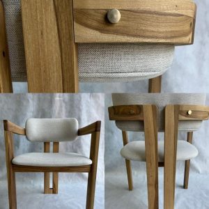 Silla comedor madera Petiribí diseño Loy - SILVINA C 121