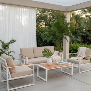 Juego jardin Aluminio Exterior set Tucan - SILVINA C 1 (1)