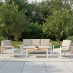 Juego Jardín Aluminio Exterior Set Tucán