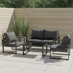 Juego jardín Aluminio set exterior Toulouse