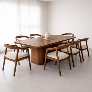 Mesa madera comedor Moderno diseño Capri - SILVINA C 111