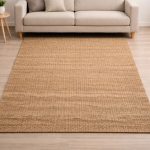 Alfombra yute Nórdica rectangular Zanvia