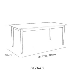 Mesa Moderna diseño Guatambú Oliver - SILVINA C 8