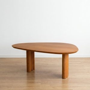 Mesa centro madera varillada ovalada Lenga Zafira - SILVINA C (3)