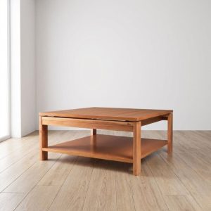 Mesa centro ratona living cuadrada Lenga Aurora - SILVINA C (2)