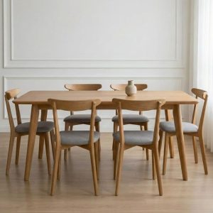 Mesa madera Nórdica diseño Guatambú Ken (2)