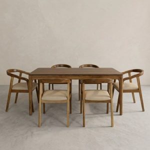 Silla comedor madera Petiribí curvo Bali - SILVINA C 1