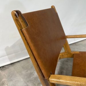 Sillón individual butacón living Petiribí Cuero Thor - SILVINA C 61