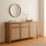 Bahiut vajillero madera Paraíso arpillera Rama