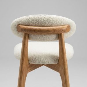 Banqueta alta desayunador Nórdica madera Paraíso Verba - SILVINA C 11