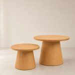 Mesa living centro dúo madera Paraíso Genesis